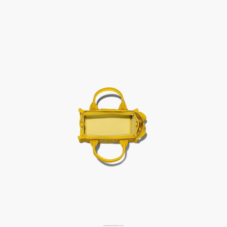 JLX8210 Marc Jacobs mikro-tote-väskan i läder