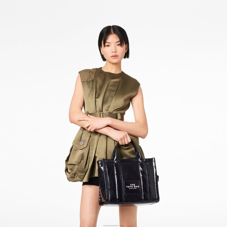 JLX82111 Marc Jacobs den glänsande crinkle medium tygväskan