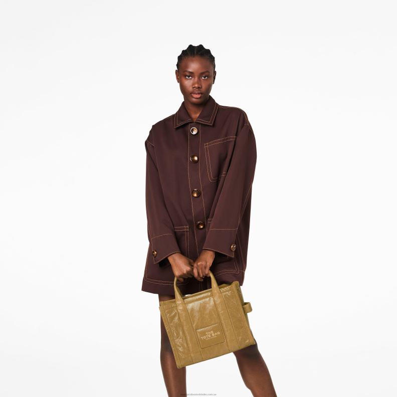JLX82112 Marc Jacobs den glänsande crinkle medium tygväskan