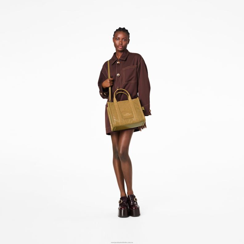 JLX82112 Marc Jacobs den glänsande crinkle medium tygväskan