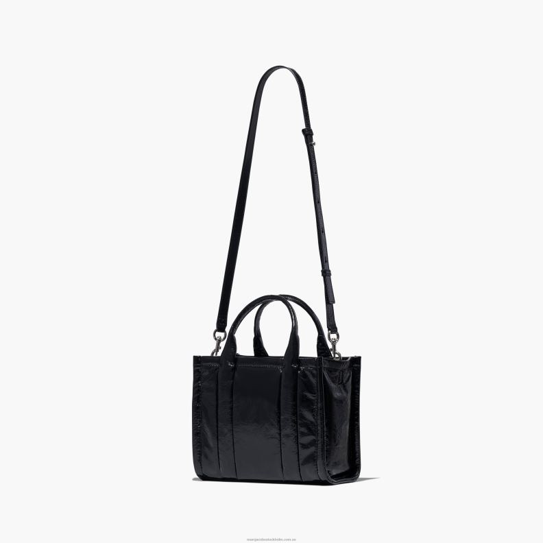 JLX82113 Marc Jacobs den glänsande crinkle-minitotan
