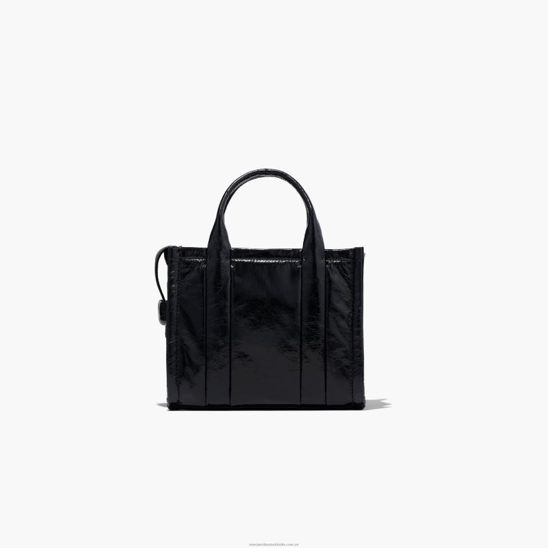 JLX82113 Marc Jacobs den glänsande crinkle-minitotan