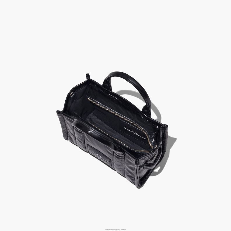 JLX82113 Marc Jacobs den glänsande crinkle-minitotan
