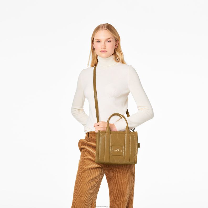 JLX82114 Marc Jacobs den glänsande crinkle-minitotan