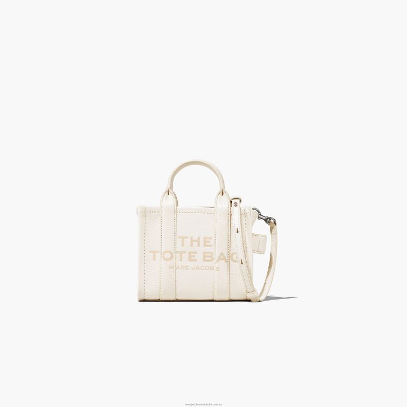 JLX8215 Marc Jacobs mikro-tote-väskan i läder