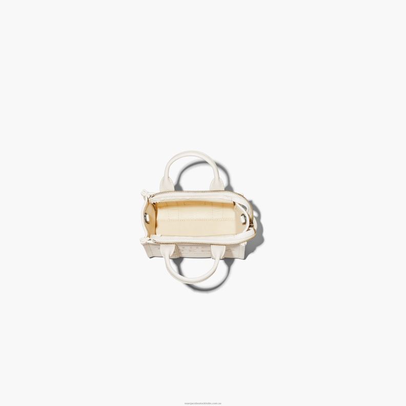 JLX8215 Marc Jacobs mikro-tote-väskan i läder