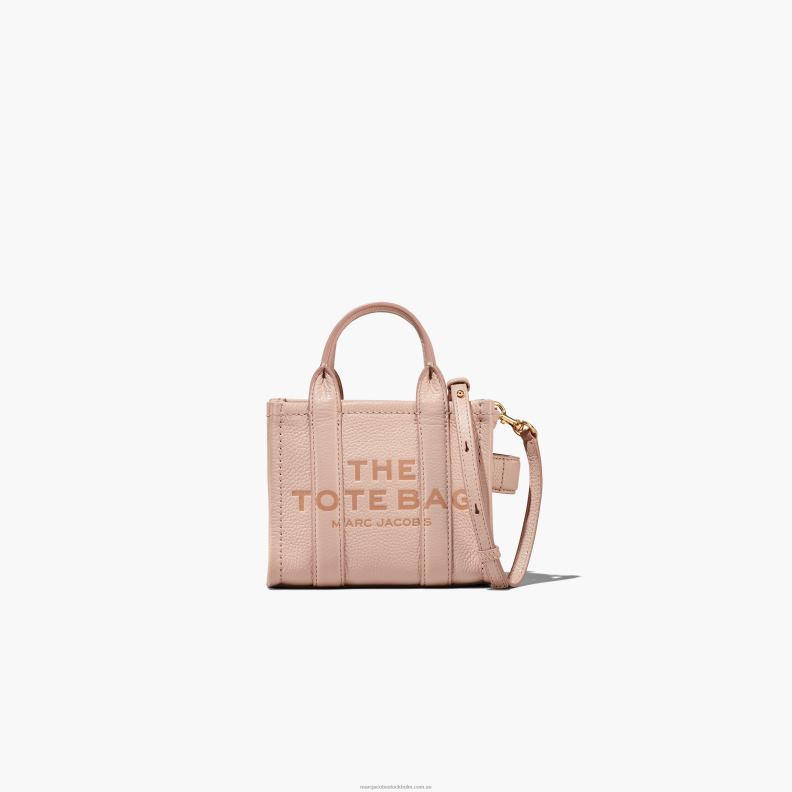 JLX8219 Marc Jacobs mikro-tote-väskan i läder