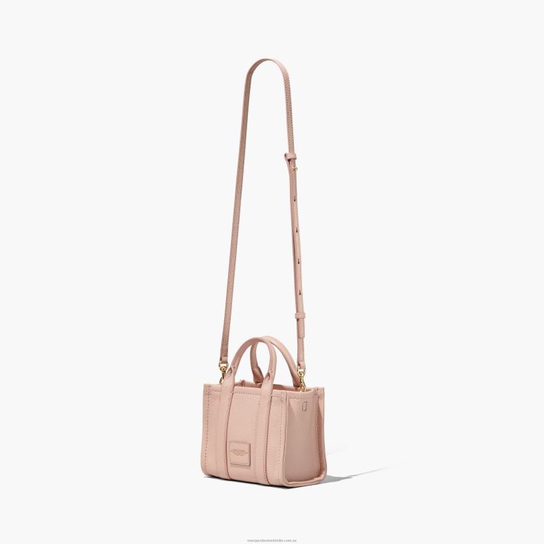 JLX8219 Marc Jacobs mikro-tote-väskan i läder
