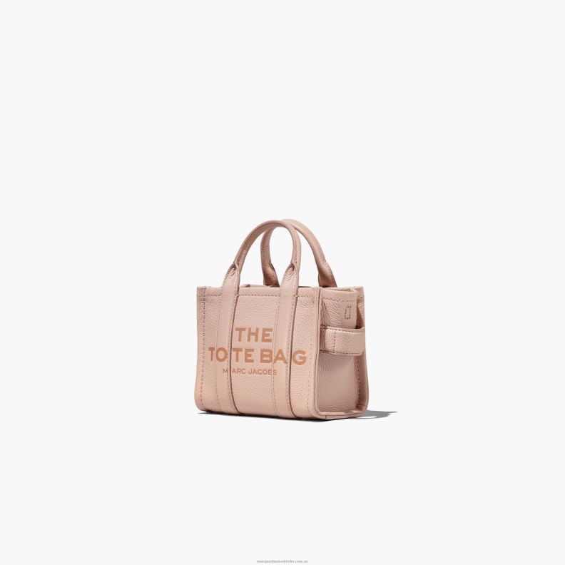 JLX8219 Marc Jacobs mikro-tote-väskan i läder