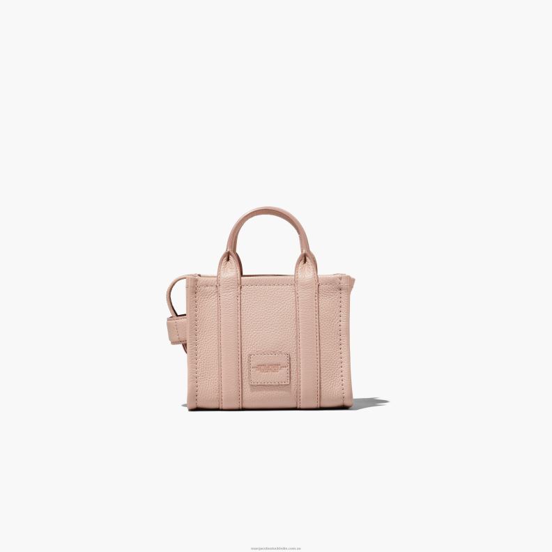 JLX8219 Marc Jacobs mikro-tote-väskan i läder