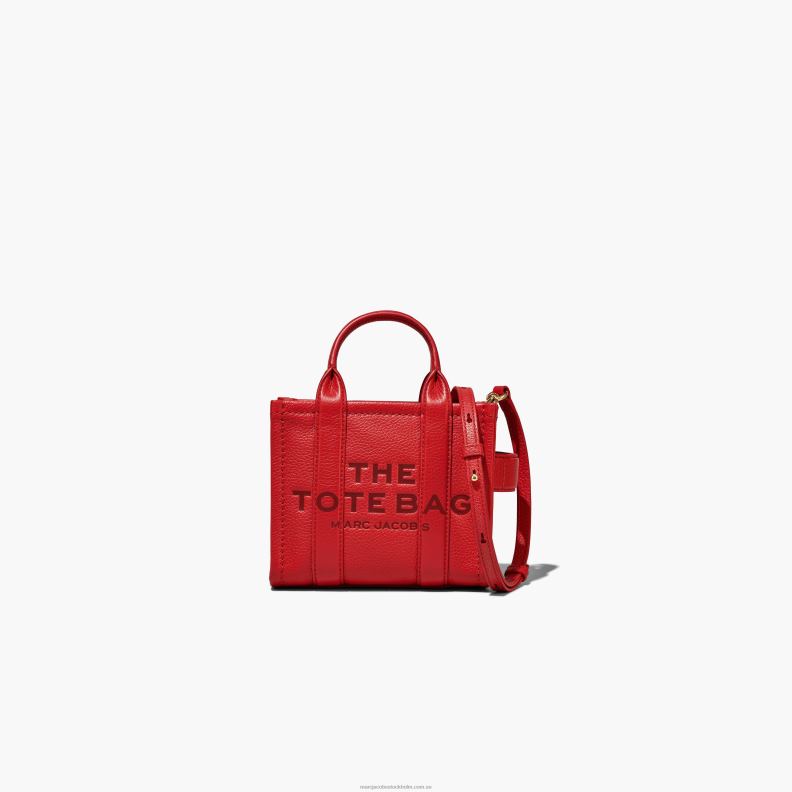 JLX8223 Marc Jacobs mikro-tote-väskan i läder