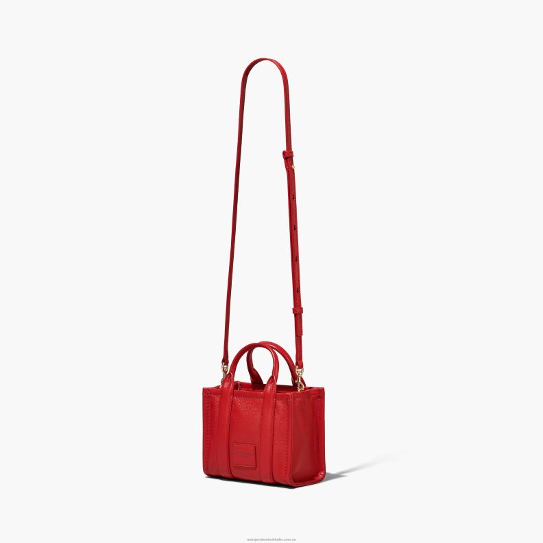 JLX8223 Marc Jacobs mikro-tote-väskan i läder
