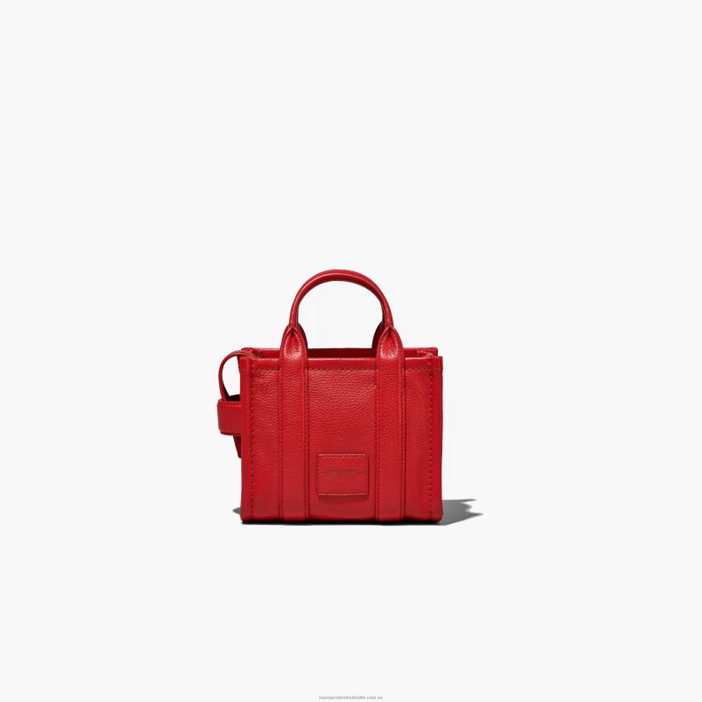 JLX8223 Marc Jacobs mikro-tote-väskan i läder