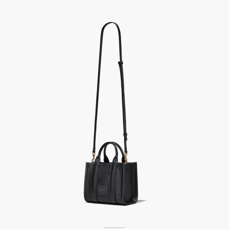 JLX8227 Marc Jacobs mikro-tote-väskan i läder