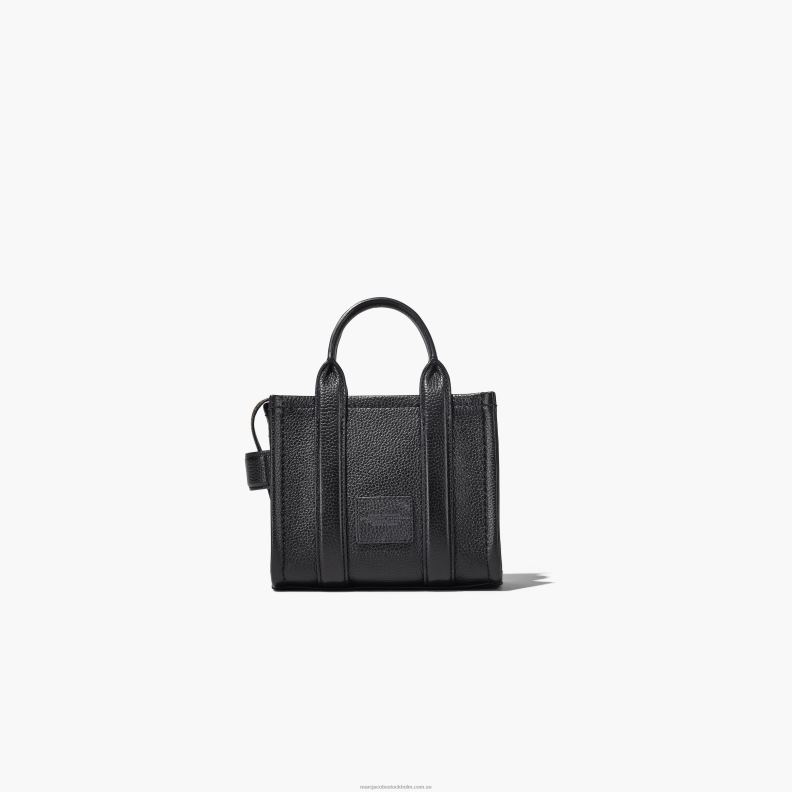 JLX8227 Marc Jacobs mikro-tote-väskan i läder