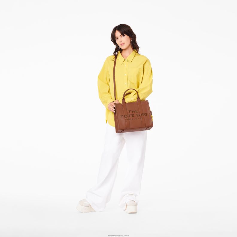 JLX8229 Marc Jacobs den medium tygväskan i läder