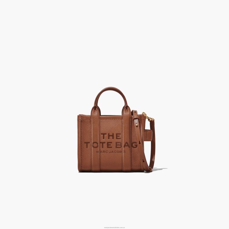 JLX8231 Marc Jacobs mikro-tote-väskan i läder