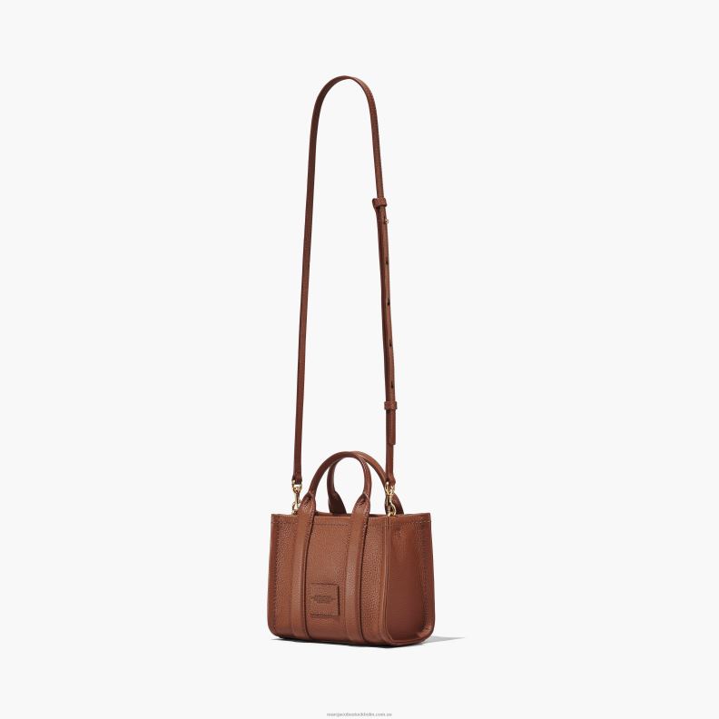 JLX8231 Marc Jacobs mikro-tote-väskan i läder
