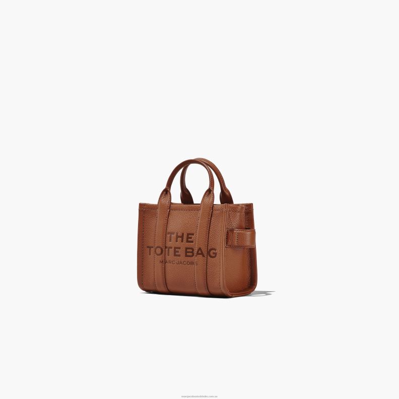 JLX8231 Marc Jacobs mikro-tote-väskan i läder