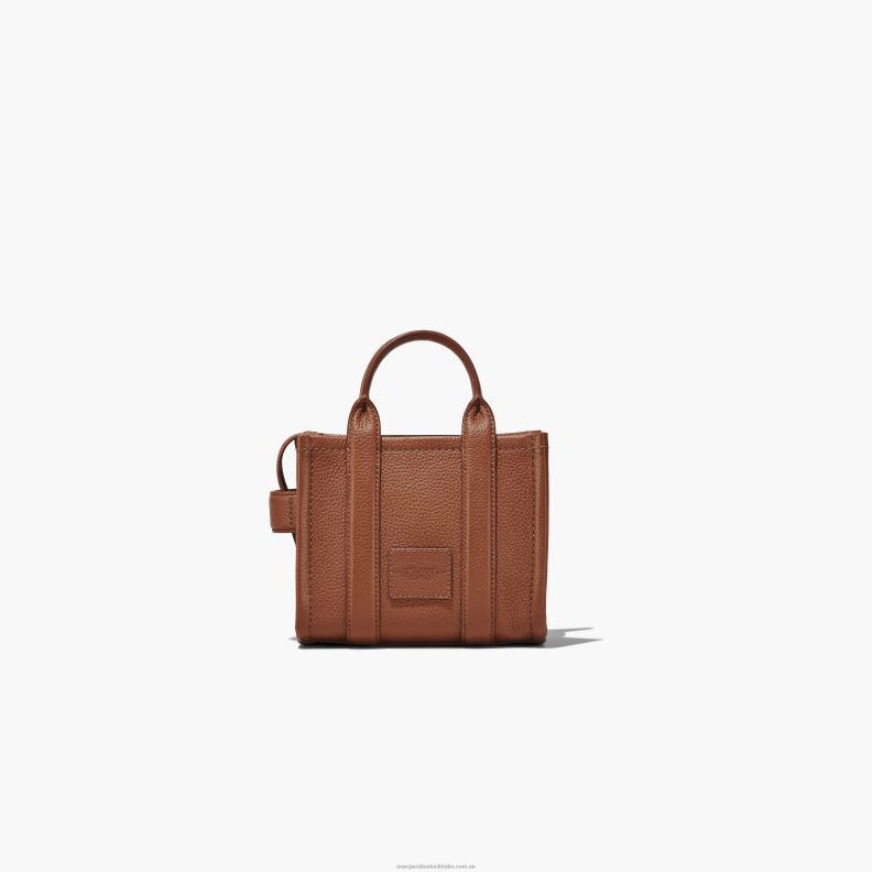 JLX8231 Marc Jacobs mikro-tote-väskan i läder
