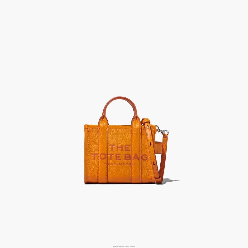 JLX8235 Marc Jacobs mikro-tote-väskan i läder