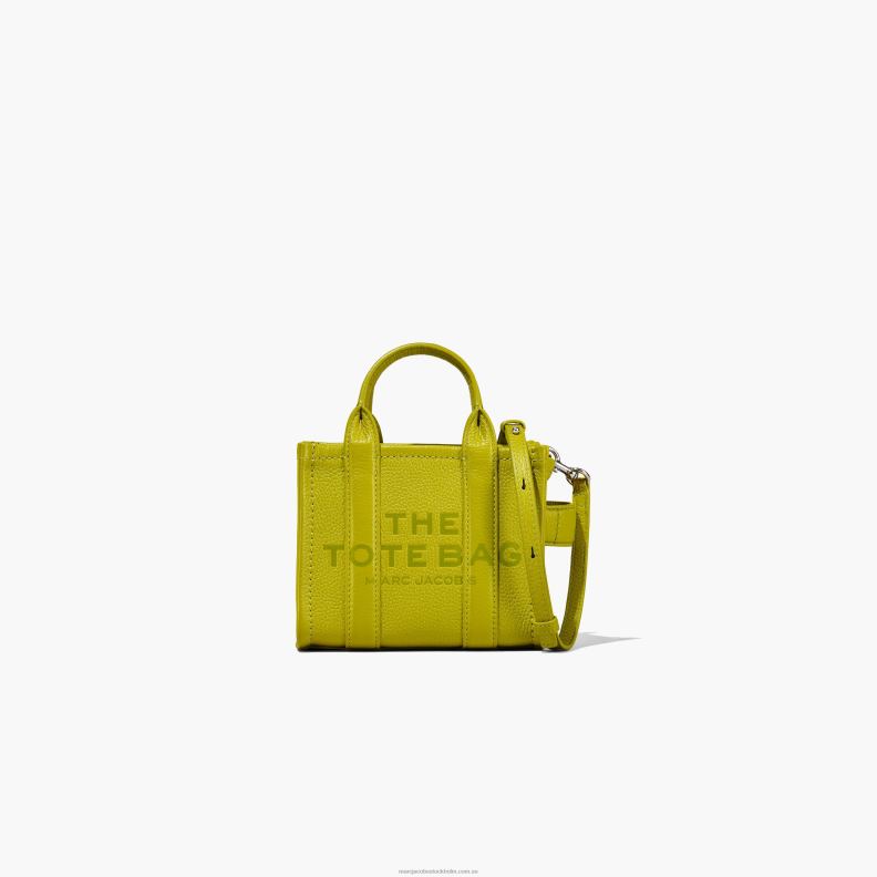 JLX8237 Marc Jacobs mikro-tote-väskan i läder