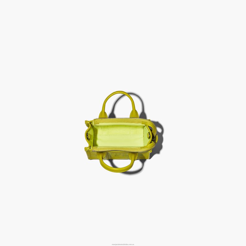 JLX8237 Marc Jacobs mikro-tote-väskan i läder