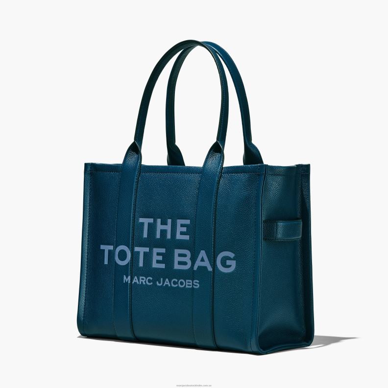 JLX8244 Marc Jacobs den stora tygväskan i läder