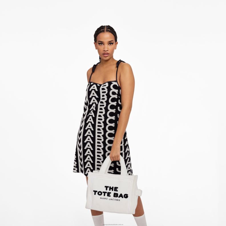 JLX8247 Marc Jacobs den medelstora tygväskan i frotté
