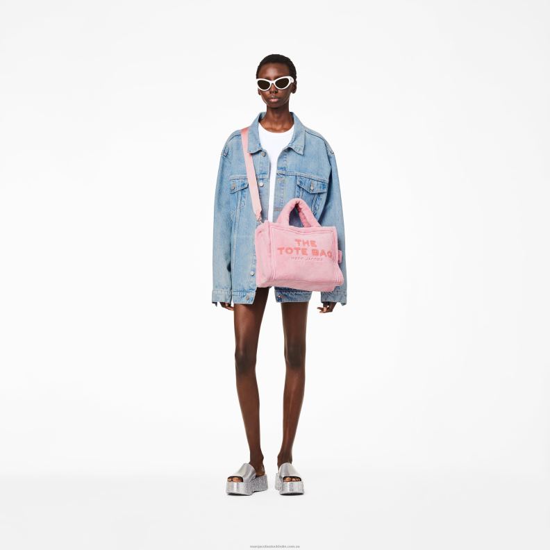 JLX8252 Marc Jacobs den medelstora tygväskan i frotté