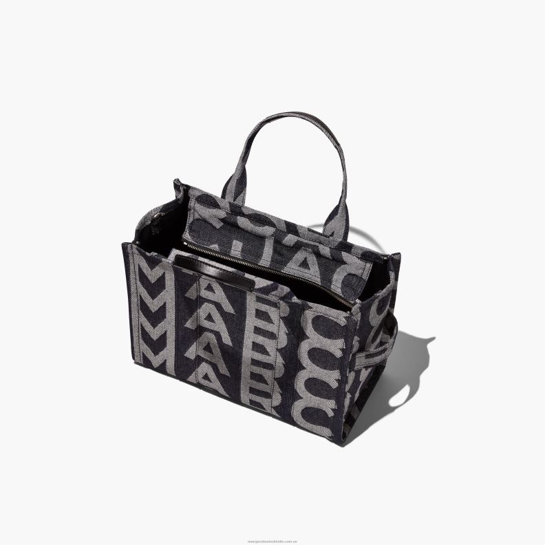 JLX8291 Marc Jacobs medium tygväska i denim i monogram