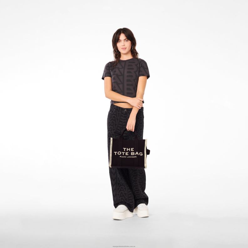 JLX8296 Marc Jacobs den mellanstora jacquardväskan