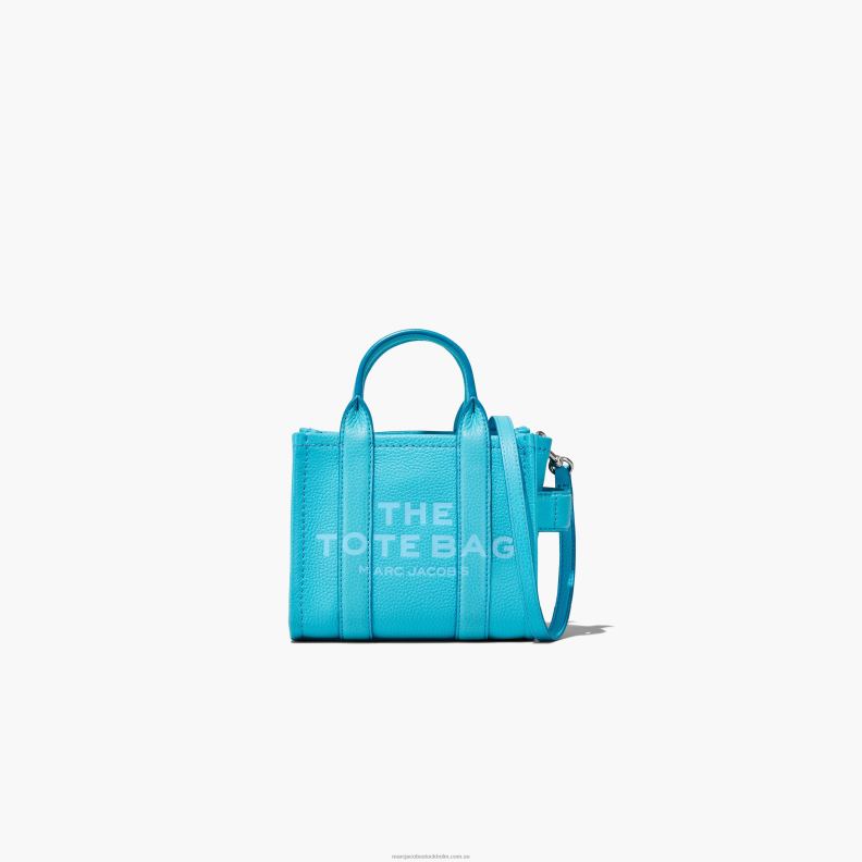 JLX829 Marc Jacobs mikro-tote-väskan i läder