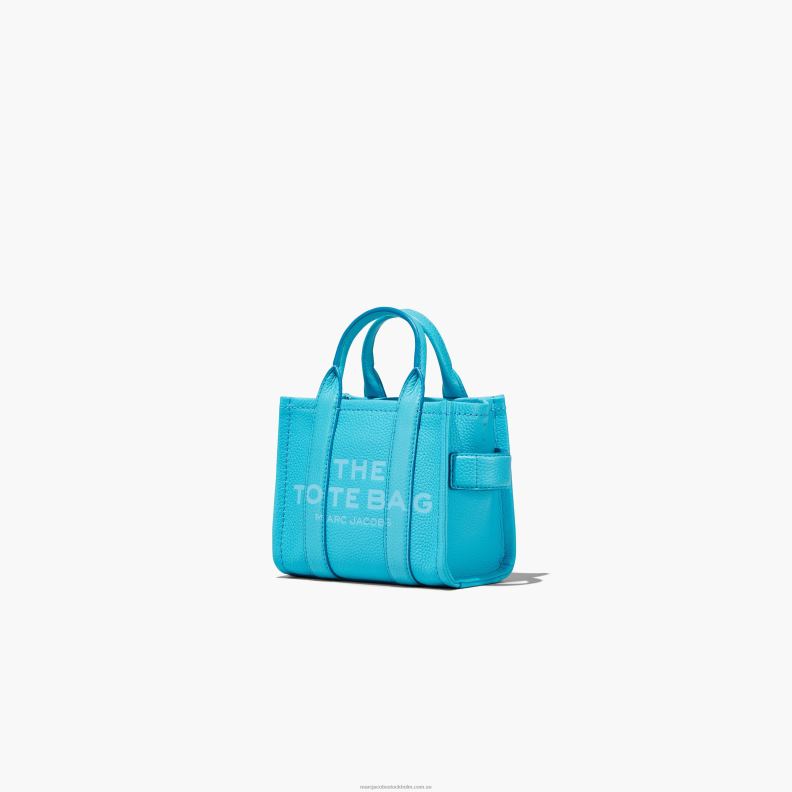 JLX829 Marc Jacobs mikro-tote-väskan i läder