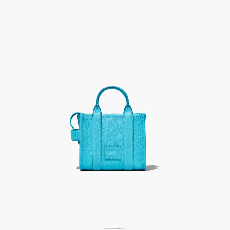 JLX829 Marc Jacobs mikro-tote-väskan i läder