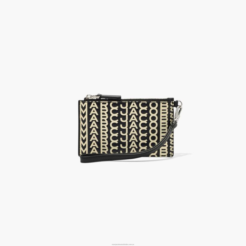 JLX82306 Marc Jacobs armband med dragkedja i monogram läder