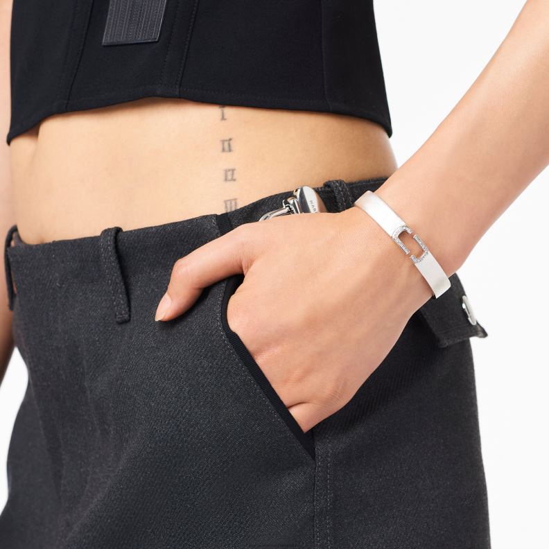 JLX82428 Marc Jacobs kristallarmringen
