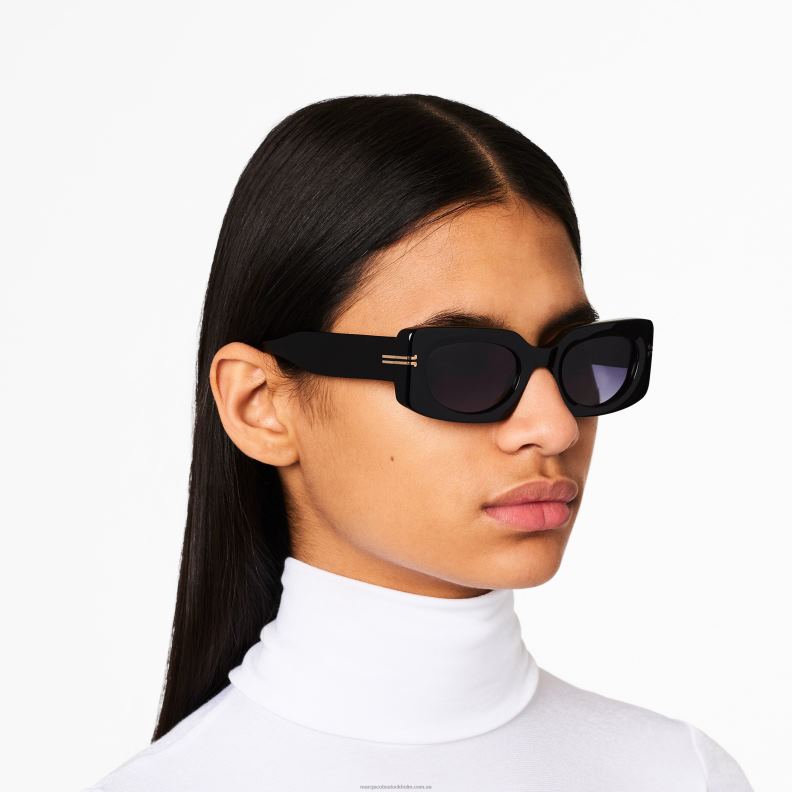 JLX82374 Marc Jacobs ikon rektangulära solglasögon