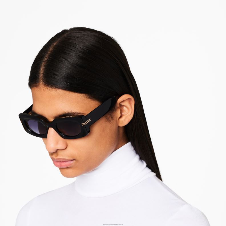 JLX82374 Marc Jacobs ikon rektangulära solglasögon