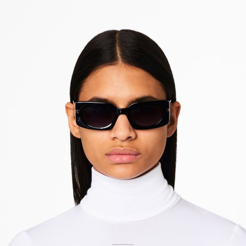 JLX82374 Marc Jacobs ikon rektangulära solglasögon