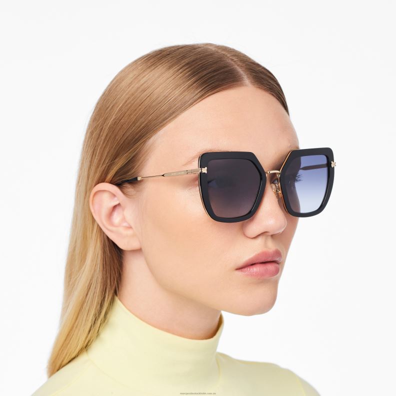 JLX82379 Marc Jacobs ikon överdimensionerade fjärilssolglasögon