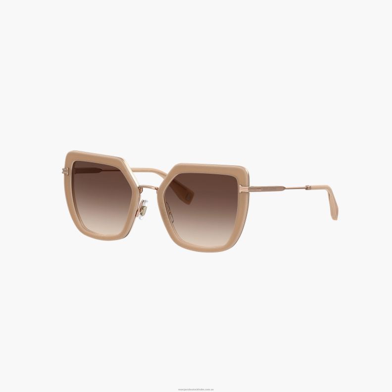 JLX82380 Marc Jacobs ikon överdimensionerade fjärilssolglasögon