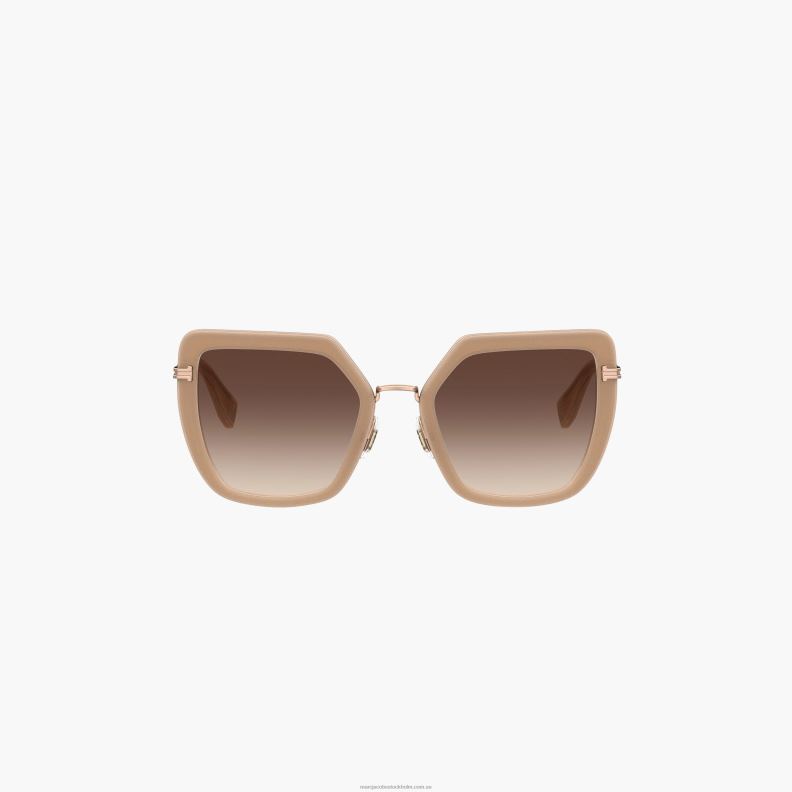 JLX82380 Marc Jacobs ikon överdimensionerade fjärilssolglasögon