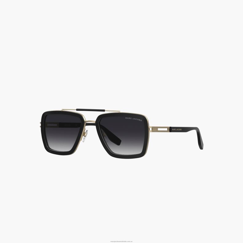 JLX82381 Marc Jacobs ikon fyrkantiga pilot solglasögon