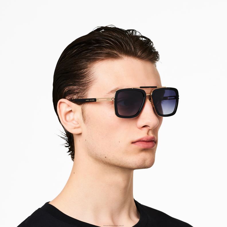 JLX82381 Marc Jacobs ikon fyrkantiga pilot solglasögon