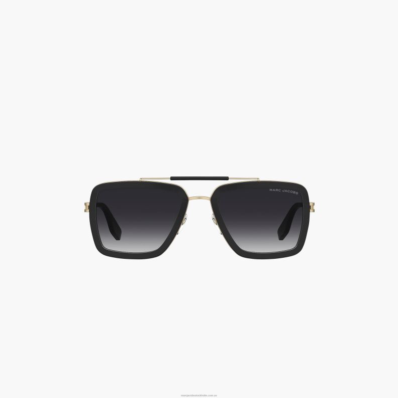 JLX82381 Marc Jacobs ikon fyrkantiga pilot solglasögon