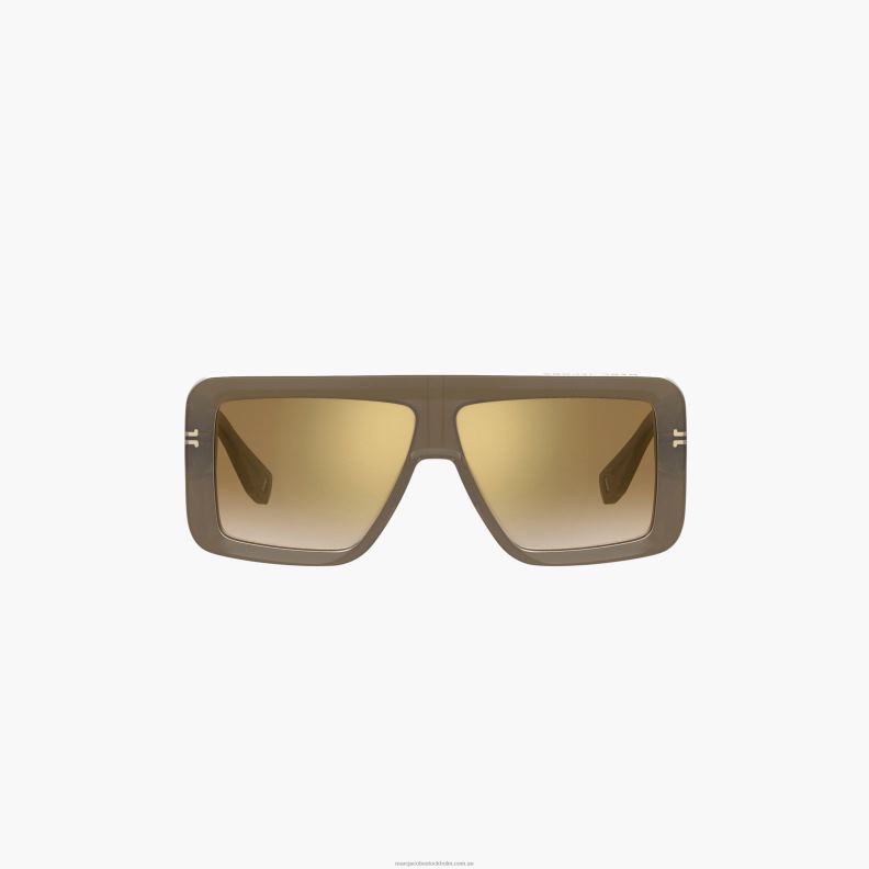 JLX82384 Marc Jacobs ikon rektangulära solglasögon