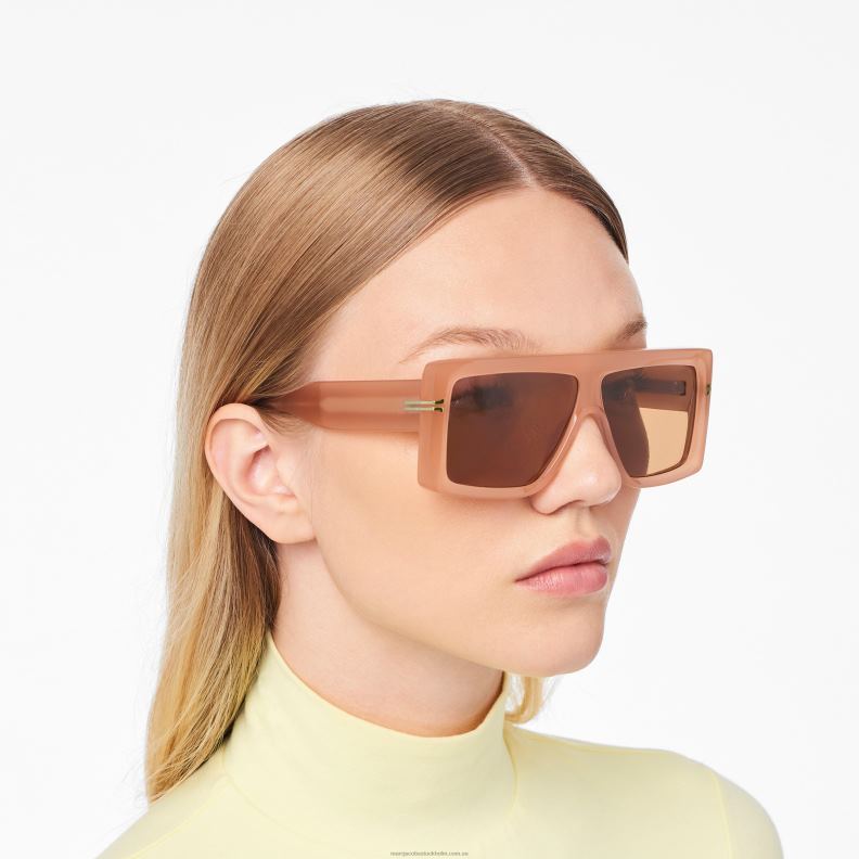 JLX82385 Marc Jacobs ikon rektangulära solglasögon