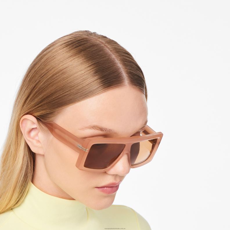 JLX82385 Marc Jacobs ikon rektangulära solglasögon