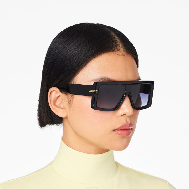 JLX82386 Marc Jacobs ikon rektangulära solglasögon